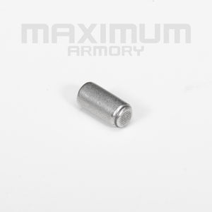 Close-up of the M1911 1:2.05 Toy Guns Plug, showcasing its precision-machined structure and durable construction, essential for reliable recoil spring stabilization.