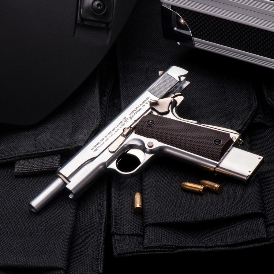 Side profile of M1911 small gun model