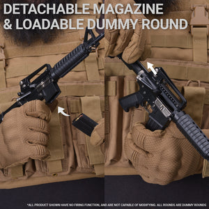 Tactical-style M4A1 miniature gun made from alloy and die-cast metal, designed for gun model collectors and display.
