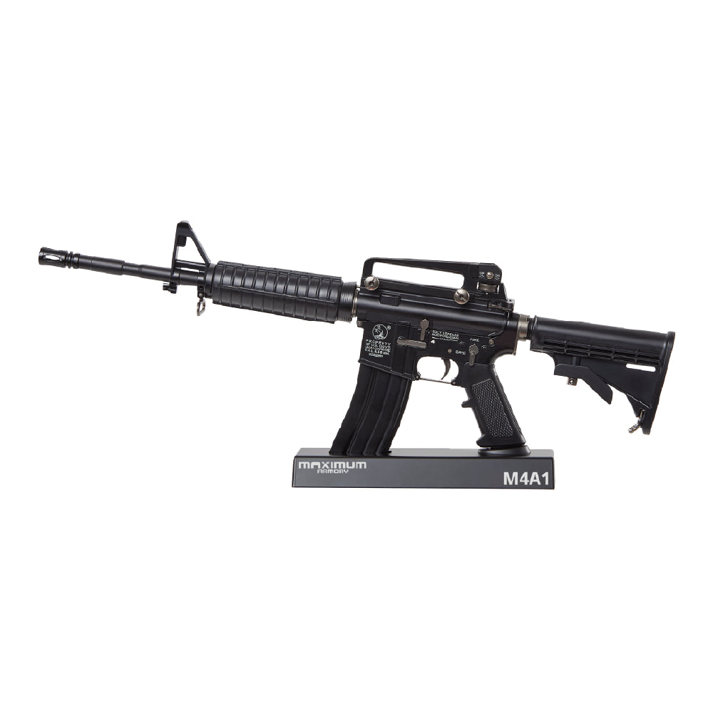 M4A1 - Noir - Modèle miniature sous licence Maximum Armory - Échelle 1:2.05