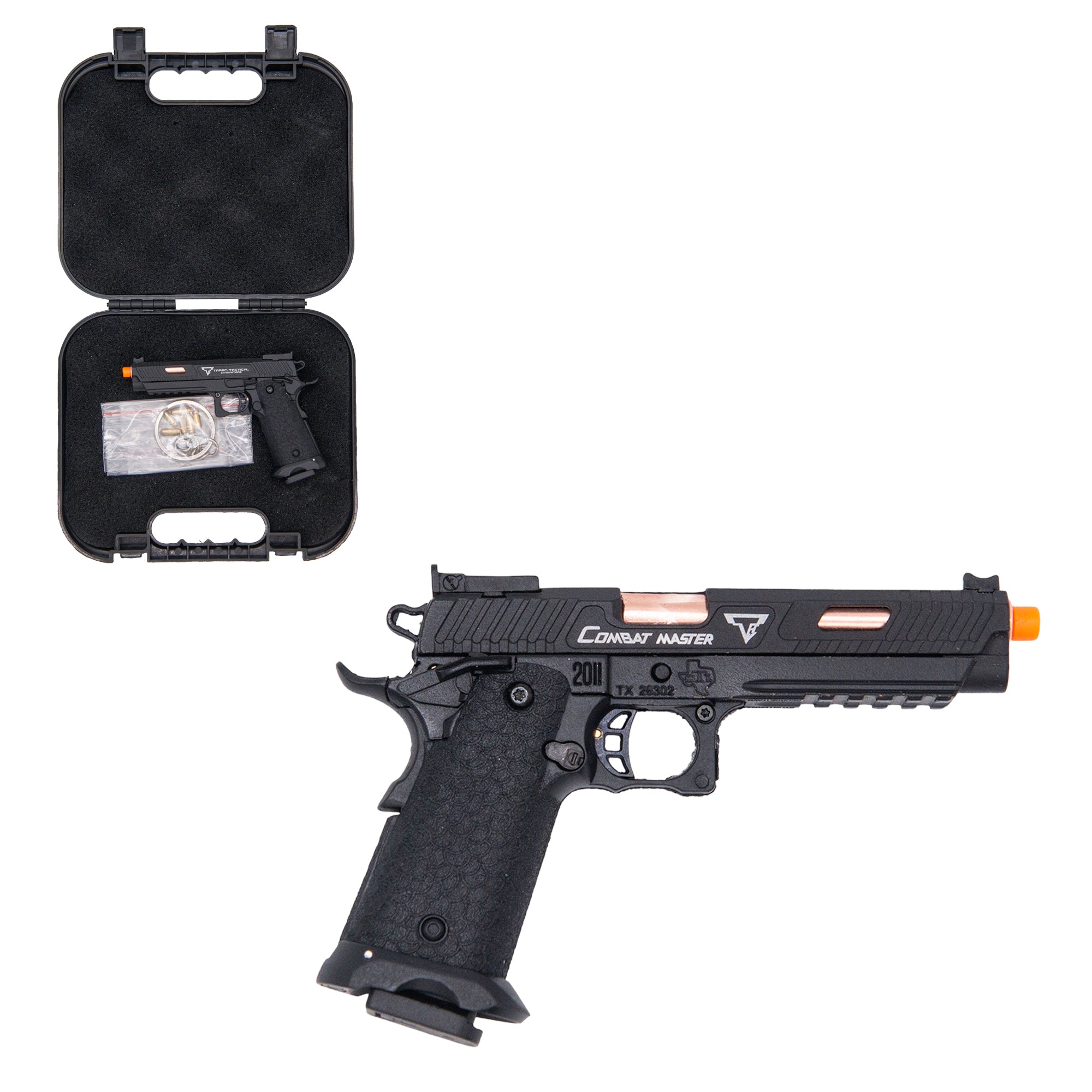2011 Pistol Keychain - 1:3 Miniature Keychain