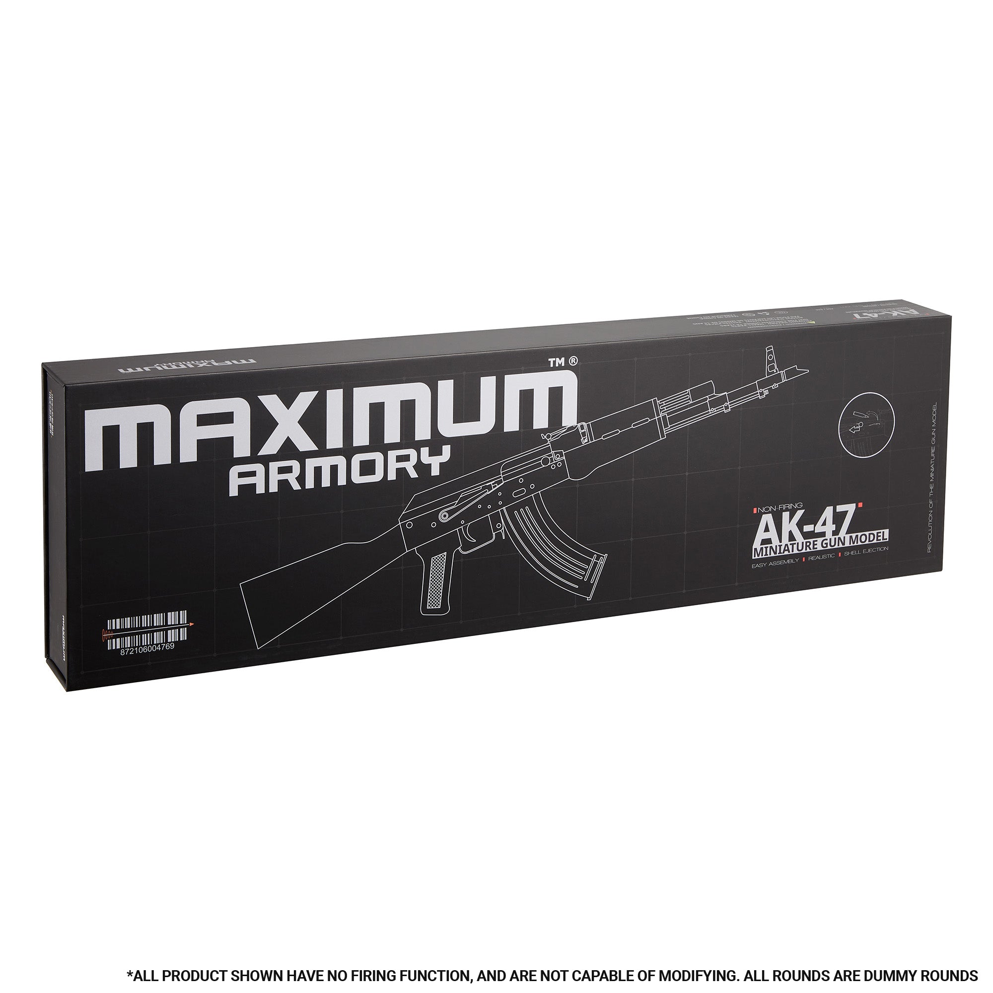 AKM - Black - 1:1.67 Miniature – Maximum Armory