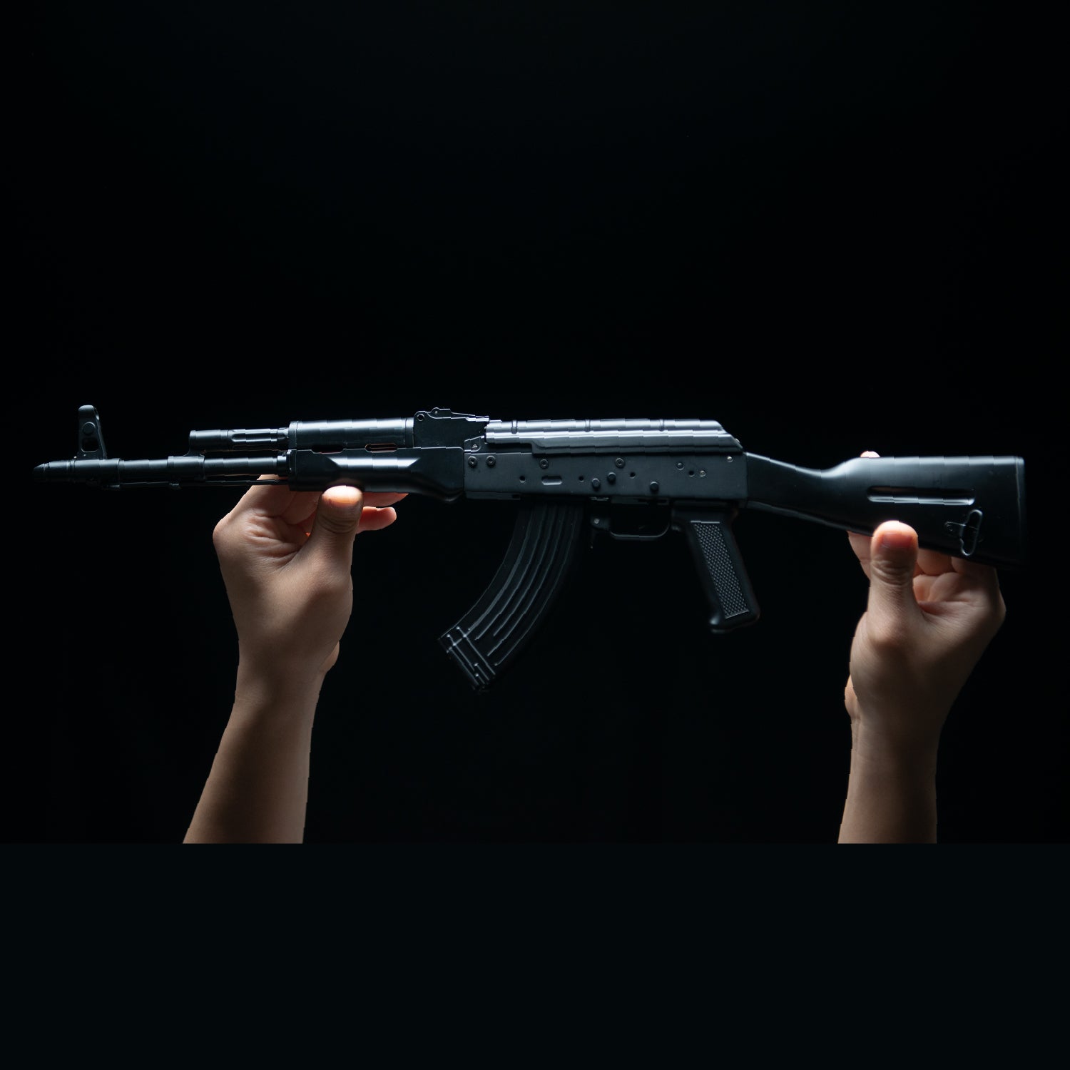AKM 【 S-RIDERS (BLACK) 】 AKM - Black - 1:1.67 Miniature – Maximum Armory